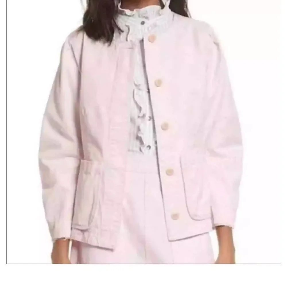 Rebecca Taylor Pink Twill Jacket